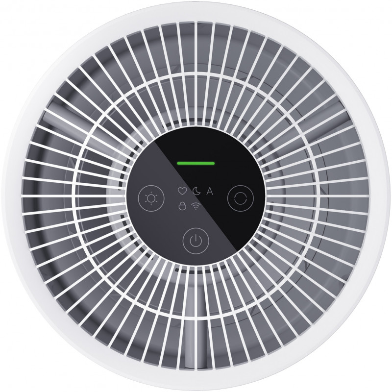 Пречиствател за въздух Xiaomi Smart Air Purifier 4 Compact BHR5860EU, 27W, 27 м2, 230м3/ч, PM2.5, Индикатори за качество на въздуха, SMART, Mi Home, Бял