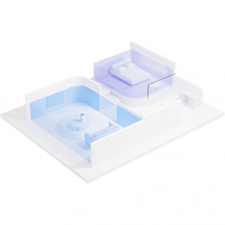 Пречиствател за въздух Xiaomi Smart Air Purifier 4 Compact BHR5860EU, 27W, 27 м2, 230м3/ч, PM2.5, Индикатори за качество на въздуха, SMART, Mi Home, Бял