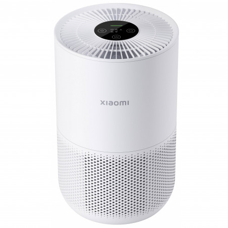 Пречиствател за въздух Xiaomi Smart Air Purifier 4 Compact BHR5860EU, 27W, 27 м2, 230м3/ч, PM2.5, Индикатори за качество на въздуха, SMART, Mi Home, Бял