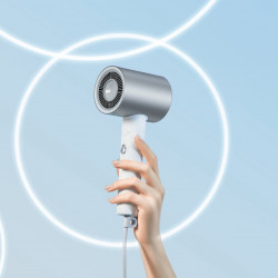 Сешоар Xiaomi Water Ionic Hair Dryer H500 BHR5851EU, 1800W, Йонна терапия с вода, NTC, Редуващ се топъл/студен въздух, Метален корпус, Бял