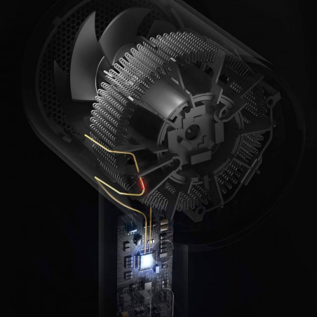 Сешоар Xiaomi Mi Ionic Hair Dryer H300 BHR5081GL, 1600W, Йонна терапия, NTC, Редуващ се топъл/студен въздух, Метален корпус, Бял