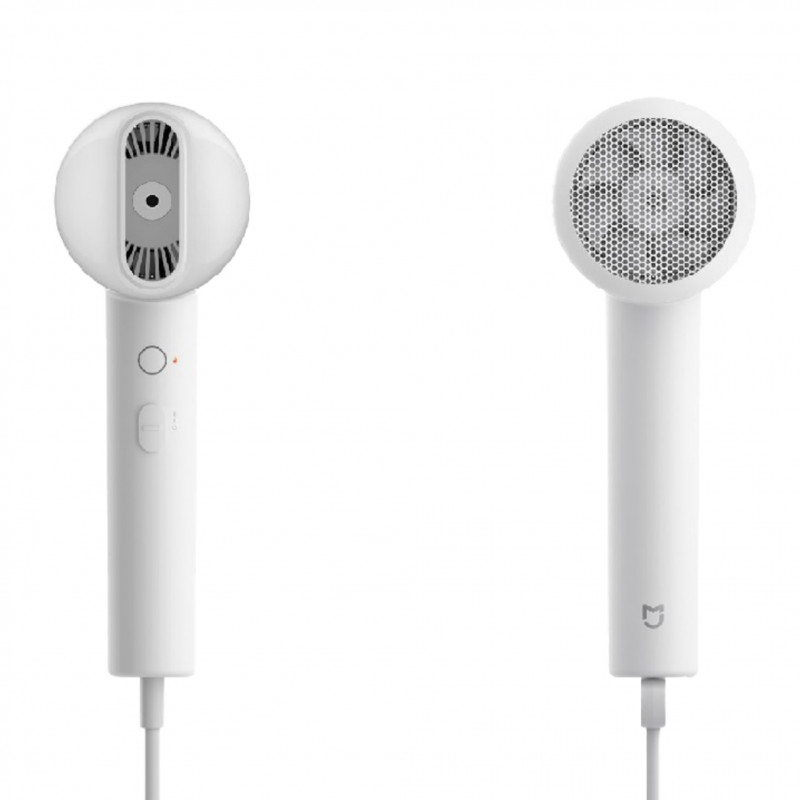 Сешоар Xiaomi Mi Ionic Hair Dryer H300 BHR5081GL, 1600W, Йонна терапия, NTC, Редуващ се топъл/студен въздух, Метален корпус, Бял