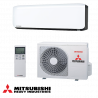 Инверторен климатик Mitsubishi Heavy Industries SRK25ZS-WFB + SRC25ZS-W, 9000 BTU, 20 м2, А+++, Wi-Fi, R-32, Бял/Черен