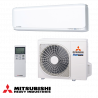 Инверторен климатик Mitsubishi Heavy Industries SRK25ZSX-WF + SRC25ZSX-W, 9000 BTU, 20 м2, Wi-Fi, R-32, Бял