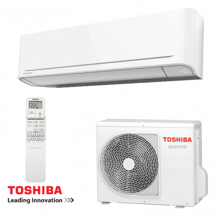 Инверторен климатик Toshiba Yukai+ RAS-B10S4KVG-E + RAS-10E2AVG-E, 10000 BTU, 20 м2, Wi-Fi, R-32, Бял