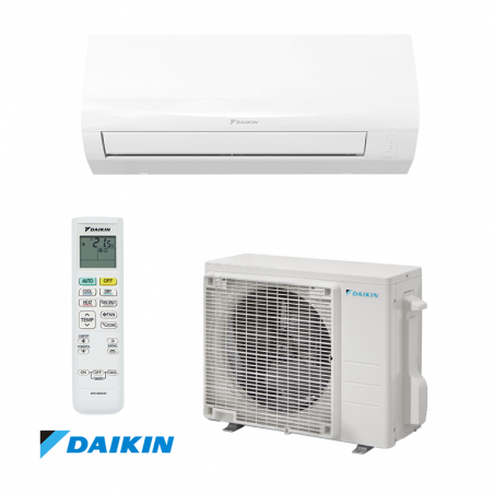 Инверторен климатик Daikin Sensira FTXF20F + RXF20F, 7000 BTU, 15 м2, А++, R-32, Бял