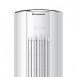 Колонен климатик Nippon NPC-24MCFL, 24000 BTU, 45 м2, А++/А+, R-32, Бял