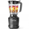 Блендер Nutribullet Smart Sense 1500 Combo NBF550DG, 1500W, 1.8 л, 5 скорости, Интелигентна адаптация на скорост, Без BPA, Черен/сив