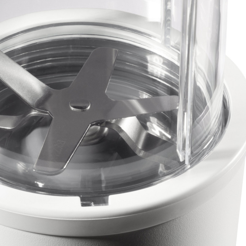 Блендер Nutribullet Pro NB907MAW, 900W, 700/900 мл, Тритан, Неръждаема стомана, Без BPA, Бял мат