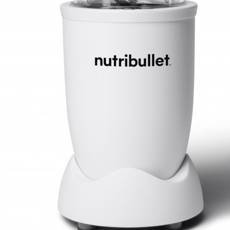 Блендер Nutribullet Pro NB907MAW, 900W, 700/900 мл, Тритан, Неръждаема стомана, Без BPA, Бял мат