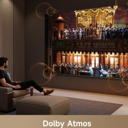 Телевизор Dreame Aura Mini LED 55S100, 55", 139 см, 3840х2160, 4K Ultra HD, QLED+, 144 Hz, Dreamind™ Pro AI, SMART, Черен