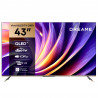 Телевизор Dreame Vivid 43Q100, 43", 108 см, 3840x2160, 4K Ultra HD, QLED, 120 Hz, Dreamind™ AI, SMART, Черен