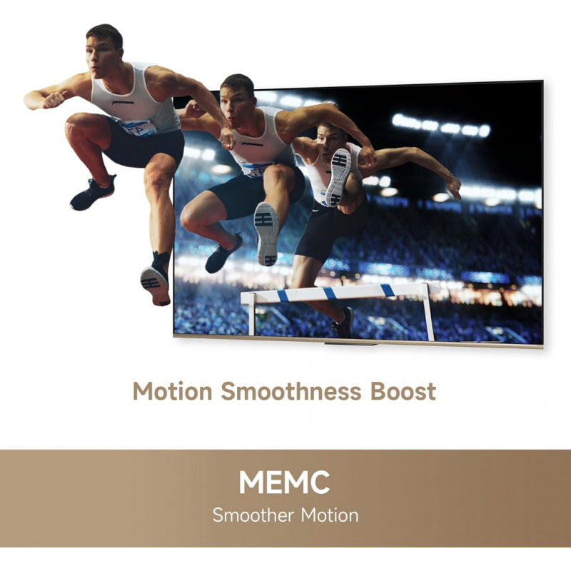 Телевизор Dreame Vivid 50Q100, 50", 126 см, 3840x2160, 4K Ultra HD, QLED, 120 Hz, Dreamind™ AI, SMART, Черен