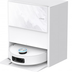 Прахосмукачка робот Dreame Aqua 10 Ultra Track RLR81CE-WH, 25000 Pa, 200 мин, 3.5/4 л, Сухо/мокро, AI камери, VersaLift DToF, Автоматично почистване на моп при 100°C, Бял