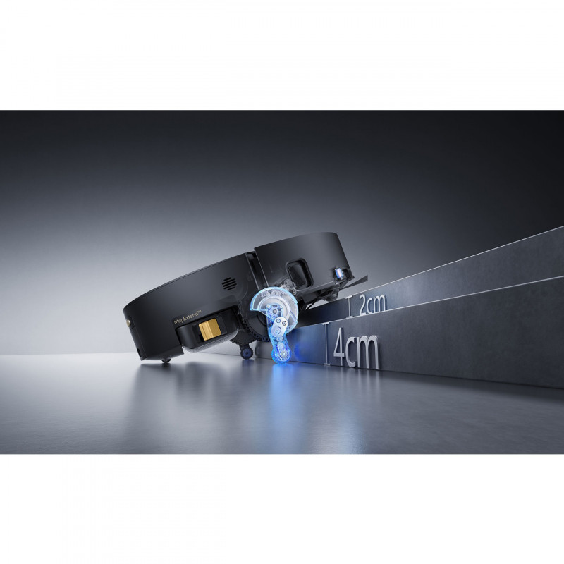 Прахосмукачка робот Dreame Aqua 10 Ultra Track RLR81CE-BK, 25000 Pa, 200 мин, 3.5/4 л, Сухо/мокро, AI камери, VersaLift DToF, Автоматично почистване на моп при 100°C, Черен