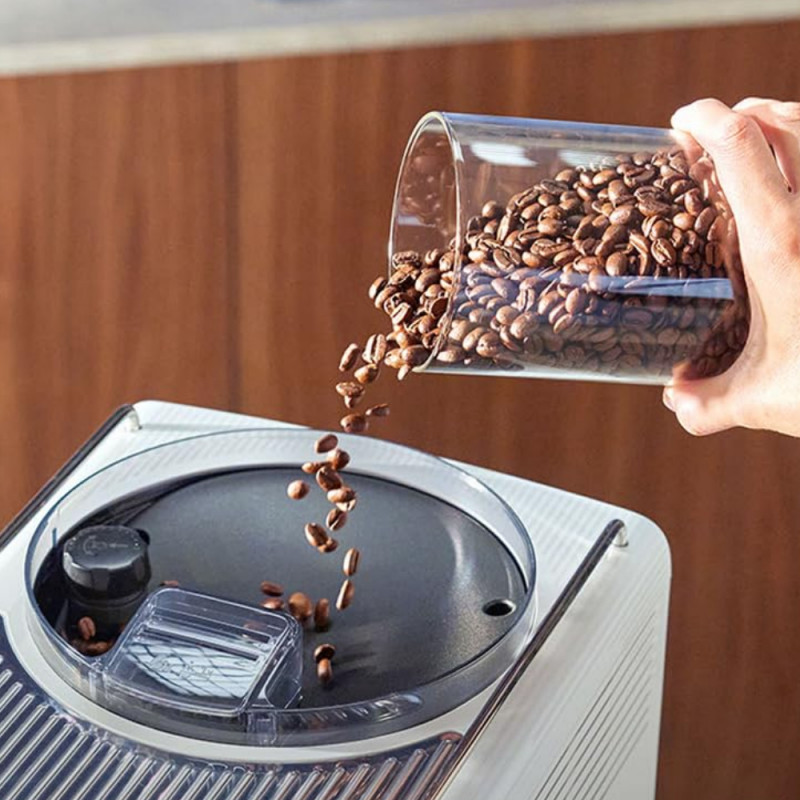 Кафеавтомат Philips Café Aromis 8000 EP8757/20, 1500W, 15 bar, 1.5 л, 54 напитки, LatteGo Pro, SilentBrew, BrewExtract, Quiet Mark, Тъчскрийн, HomeID, Сив