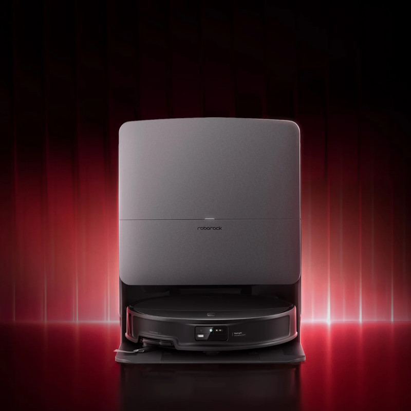 Прахосмукачка робот Roborock Saros 20X, 65W, 36000 Pa, 259 мл/2.5 л, AdaptiLift 3.0, Сухо и мокро почистване, StarSight 2.0, 200 мин автономност, Черен