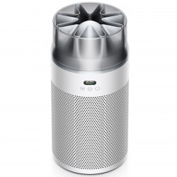 Пречиствател за въздух Dyson HJ10 HushJet™ Purifier Compact Wh/Sv 491355-01, 18 м2, 10 скорости, Hyperdymium™, HEPA, Гласови команди, Осцилация, Бял/сив
