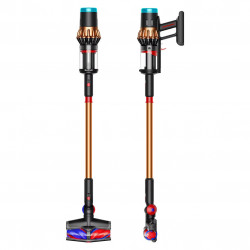 Вертикална прахосмукачка Dyson V16 Piston Animal 495948-01, 315AW, 900W, 1.3 л, 70 мин, CleanCompaktor, Hyperdymium, MyDyson, HEPA, LCD, Черен/мед
