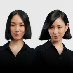 Маша за коса Dyson 596926-01 HS08 Airwrap i.d.™ T1/T2 RdVe/Gd Straight + Wavy, 1300W, 13.5 l/s, Автоматично къдрене, Йонизиране, 3 скорости, 3 температури, Bluetooth, Червено кадифе/златист