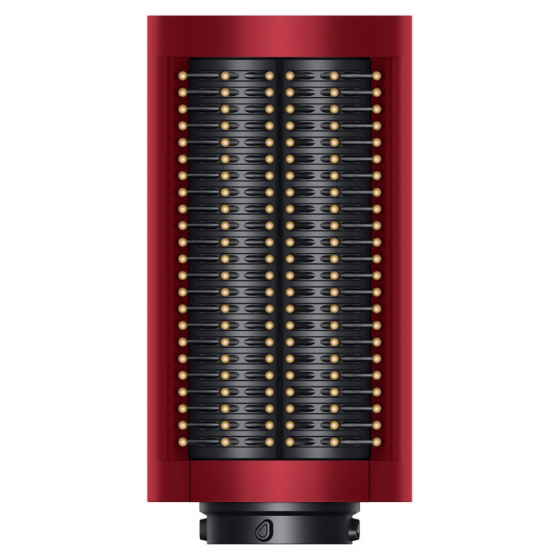 Маша за коса Dyson 596926-01 HS08 Airwrap i.d.™ T1/T2 RdVe/Gd Straight + Wavy, 1300W, 13.5 l/s, Автоматично къдрене, Йонизиране, 3 скорости, 3 температури, Bluetooth, Червено кадифе/златист
