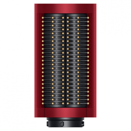 Маша за коса Dyson 596926-01 HS08 Airwrap i.d.™ T1/T2 RdVe/Gd Straight + Wavy, 1300W, 13.5 l/s, Автоматично къдрене, Йонизиране, 3 скорости, 3 температури, Bluetooth, Червено кадифе/златист