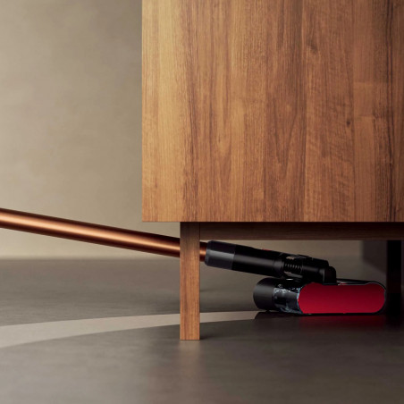 Уред за мокро почистване Dyson PencilWash WR04 637239-01, 300/340 мл, 30 мин, 100 м2, 2 режима, Самозадвижване, 170° наклон, LED, Черен/златист