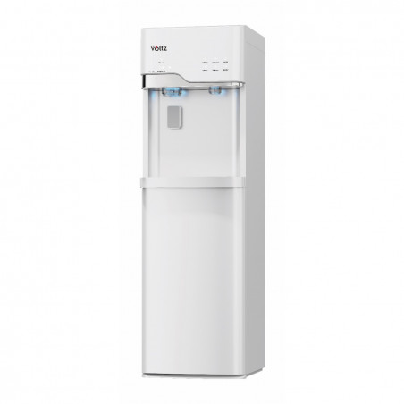 Диспенсър с ледогенератор Oliver Voltz OV51449G, 120-420W, 10°-90°C, Долно зареждане, Компресорно охлаждане, Бял