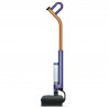 Уред за мокро и сухо почистване Dyson Clean+Wash Hygiene 432030-01, 530/760 мл, 45 мин, 350 м2, 4 режима, Самозадвижване, Сушене на ролката, Пруско синьо/меден