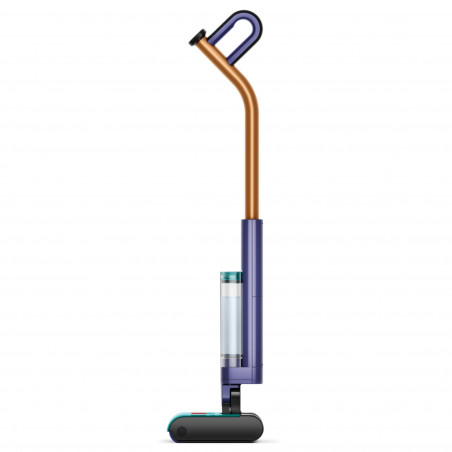 Уред за мокро и сухо почистване Dyson Clean+Wash Hygiene 432030-01, 530/760 мл, 45 мин, 350 м2, 4 режима, Самозадвижване, Сушене на ролката, Пруско синьо/меден