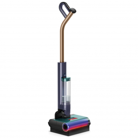 Уред за мокро и сухо почистване Dyson Clean+Wash Hygiene 432030-01, 530/760 мл, 45 мин, 350 м2, 4 режима, Самозадвижване, Сушене на ролката, Пруско синьо/меден