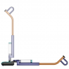 Уред за мокро и сухо почистване Dyson Clean+Wash Hygiene 432030-01, 530/760 мл, 45 мин, 350 м2, 4 режима, Самозадвижване, Сушене на ролката, Пруско синьо/меден