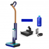 Уред за мокро и сухо почистване Dyson Clean+Wash Hygiene 432030-01, 530/760 мл, 45 мин, 350 м2, 4 режима, Самозадвижване, Сушене на ролката, Пруско синьо/меден