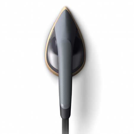 Уред за вертикално гладене с пара Philips All-in-one 8500 AIS8540/80, 2200W, 1.2 л, 6 bar, 90 гр/мин, 2 настройки, OptimalTEMP, Регулируема дъска, Тъмносив/златист