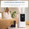 Овлажнител за въздух Levoit OasisMist 450S LUH-O451S-WEU, 40 м2, 280 W, 4.5 л, Ароматерапия, Автономия 45 часа, Бял