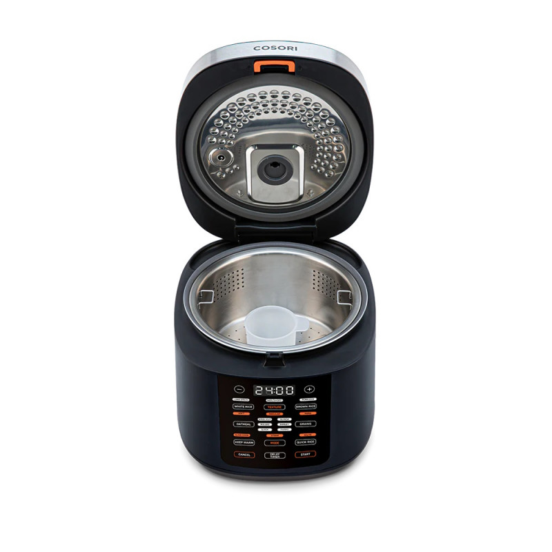 Мултикукър за бавно готвене Cosori CRC-R501-KEU, 970W, 5 л, 17 програми, Таймер, Отложен старт, Черен