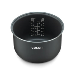 Мултикукър за бавно готвене Cosori CRC-R501-KEU, 970W, 5 л, 17 програми, Таймер, Отложен старт, Черен