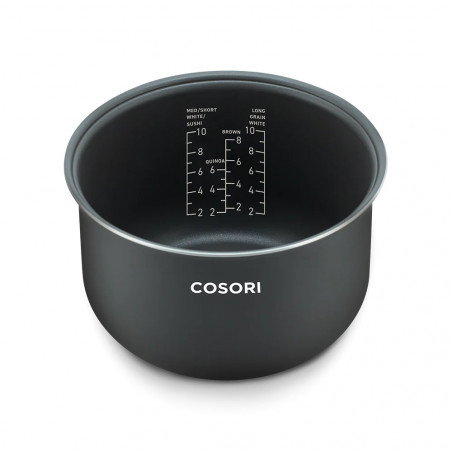 Мултикукър за бавно готвене Cosori CRC-R501-KEU, 970W, 5 л, 17 програми, Таймер, Отложен старт, Черен