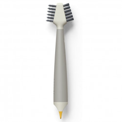 Четка за почистване на плочки Joseph Joseph CleanTech™ 6500021, 18х5х3 см, 2 вида влакна, Бежов