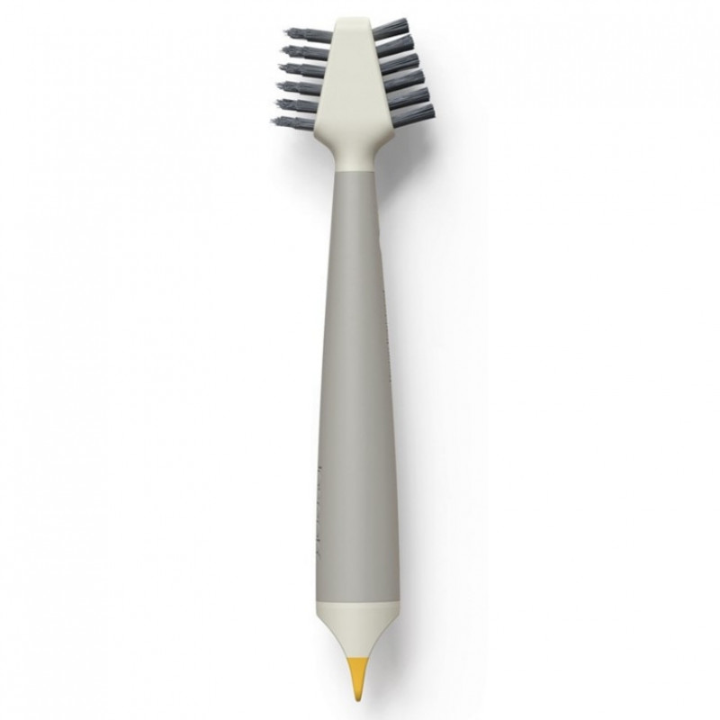 Четка за почистване на плочки Joseph Joseph CleanTech™ 6500021, 18х5х3 см, 2 вида влакна, Бежов