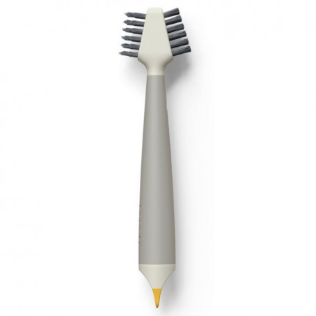 Четка за почистване на плочки Joseph Joseph CleanTech™ 6500021, 18х5х3 см, 2 вида влакна, Бежов