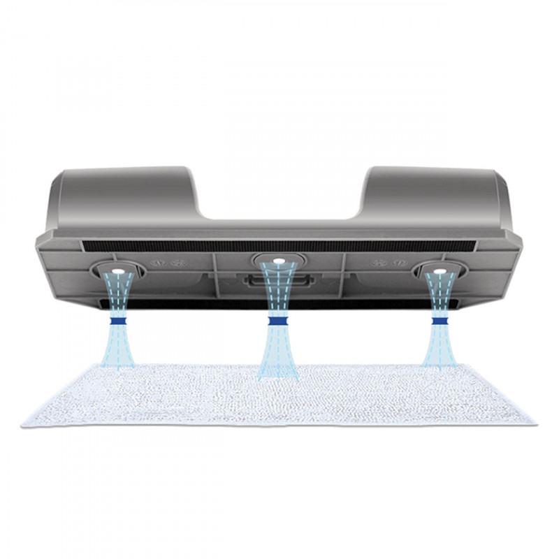 Воден резервоар и моп за прахосмукачки Jimmy B0C62960003R, Съвместими с Jimmy H8 Flex / H9 Flex / H10 Flex, Сив