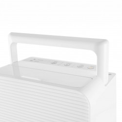 Влагоуловител за всекидневни и бани Woods MDK13, 2 скорости, До 60 м2, Подходящ и за бани, 108 м3, 2 л, 12л/24ч, Хидростат, 44 dB, IPX1, Бял