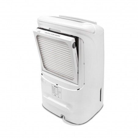 Влагоуловител и пречиствател 2в1 Wood's AD30G, 120 м2, 5 скорости, 4 л, 26л/24ч, Хидростат, 52 dB, IP21, Бял