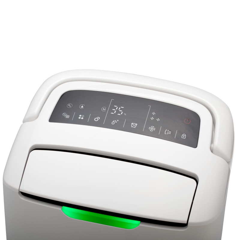 Влагоуловител и пречиствател 2в1 Wood's AD30G, 120 м2, 5 скорости, 4 л, 26л/24ч, Хидростат, 52 dB, IP21, Бял