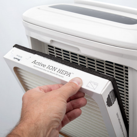 Влагоуловител и пречиствател 2в1 Wood's AD30G, 120 м2, 5 скорости, 4 л, 26л/24ч, Хидростат, 52 dB, IP21, Бял