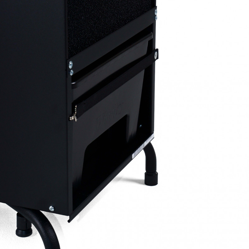 Професионален влагоуловител Woods WCD4 PRO, 230 м2, 2 скорости, 11.4 л, 41л/24ч, Хидростат, Работа до +2°C, Дръжка и колелца, 60 dB, IPX1, Черен