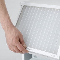 Филтър тип SMF за влагоуловители Woods 8012804, За Woods SW и LD серии, Лесен монтаж, Бял