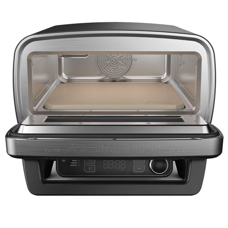 Електрическа фурна за пица 5в1 Ninja Artisan MO201EU, 1760W, 30x30 см, 5 функции, Touch Screen, 32-370C, Сив