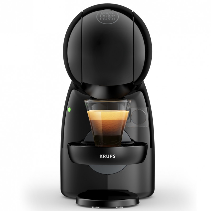 Еспресо машина Krups PICCOLO XS KP1A3B10, 1500W, 15 bar, 0.8 л, Работа с NESCAFÉ® Dolce Gusto® капсули, ECO, Черен